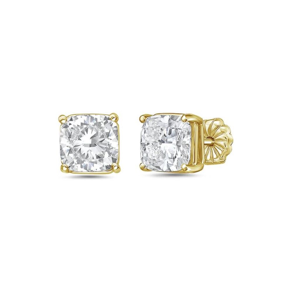 Diana M. 14K 3.50 Ct. Tw. Lab-Grown Diamond Stud Earrings